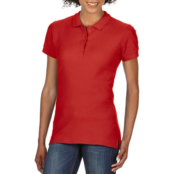 Gildan Premium Cotton Sport Double Pique Polo Shirt för kvinnor och damer