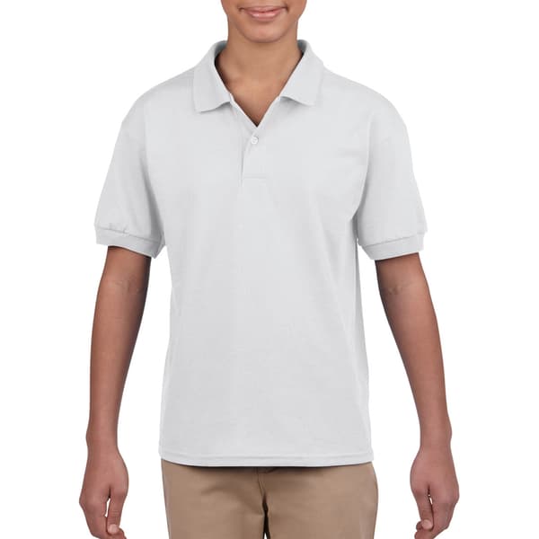 Gildan DryBlend Childrens Unisex Jersey Polo Shirt