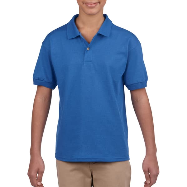 Gildan DryBlend Childrens Unisex Jersey Polo Shirt