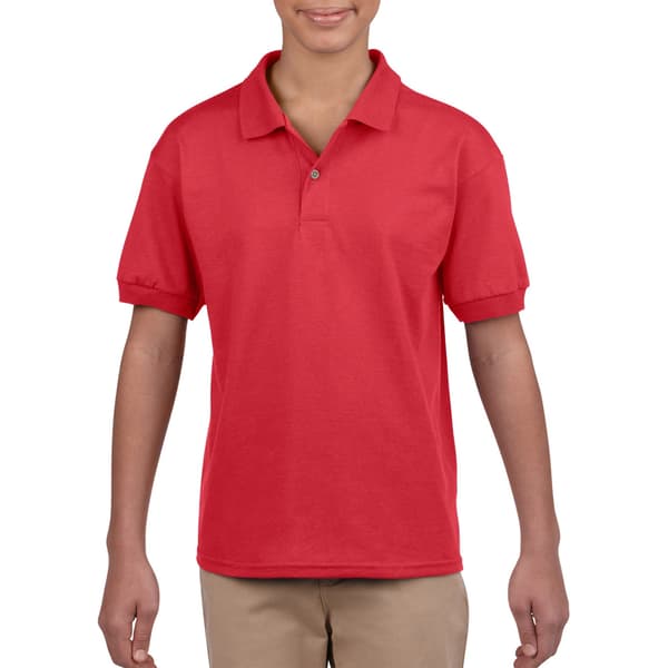 Gildan DryBlend Childrens Unisex Jersey Polo Shirt