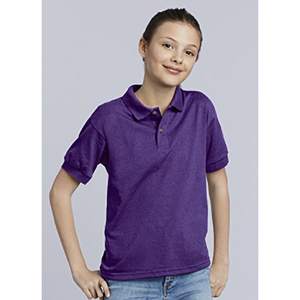 Gildan DryBlend Childrens Unisex Jersey Polo Shirt