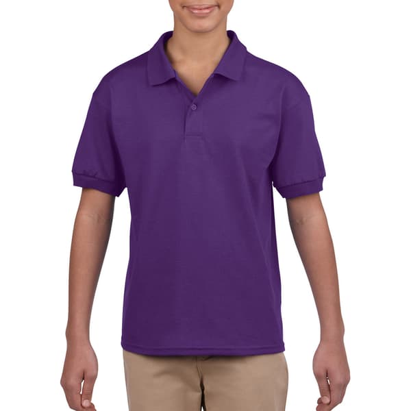 Gildan DryBlend Childrens Unisex Jersey Polo Shirt