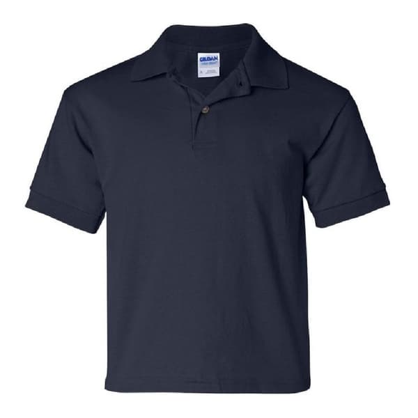 Gildan DryBlend Childrens Unisex Jersey Polo Shirt