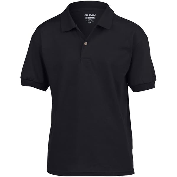 Gildan DryBlend Childrens Unisex Jersey Polo Shirt för barn