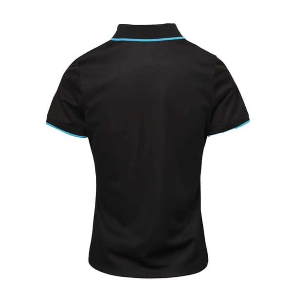 Premier Womens/Ladies Contrast Coolchecker Polo Shirt