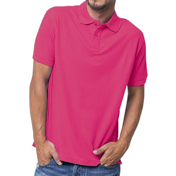 Russell Mens 100% Cotton Short Sleeve Polo Shirt
