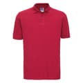 Miniatyrbilde 1 av 5: Russell Mens 100% Cotton Short Sleeve Polo Shirt