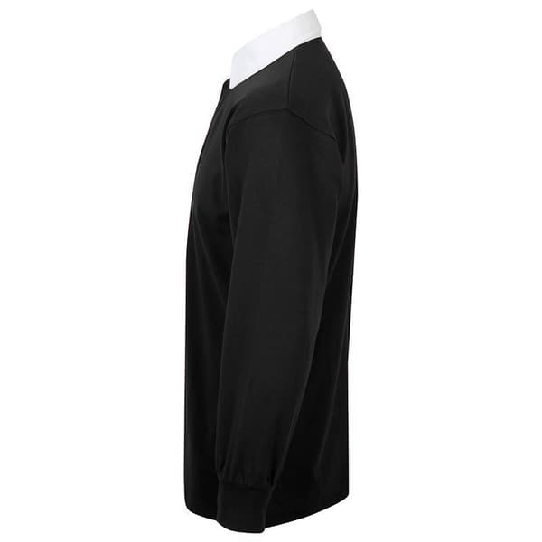 Front Row Long Sleeve Classic Rugby Polo Shirt