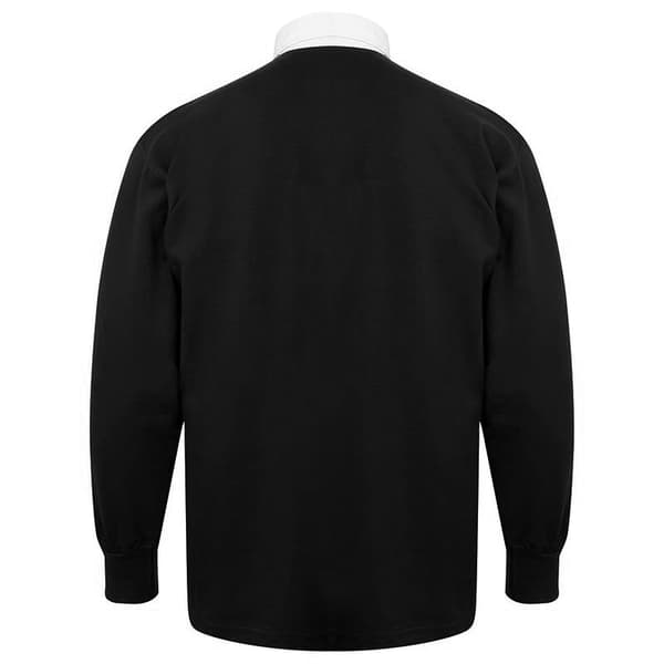 Front Row Long Sleeve Classic Rugby Polo Shirt