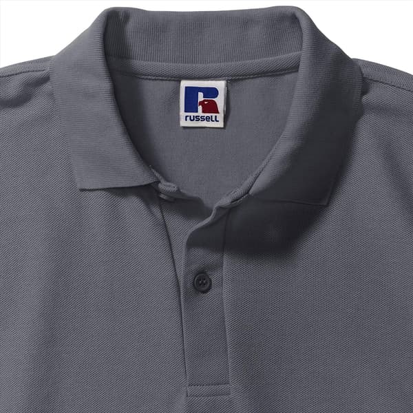 Russell Mens Classic Short Sleeve Polycotton Polo Shirt