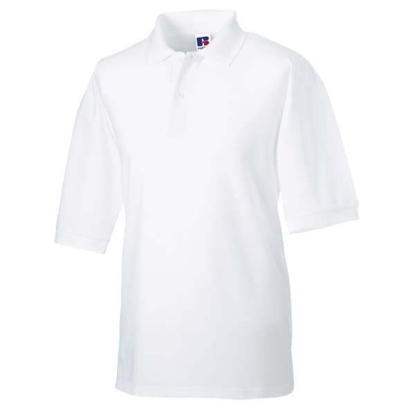 Russell Mens Classic Short Sleeve Polycotton Polo Shirt
