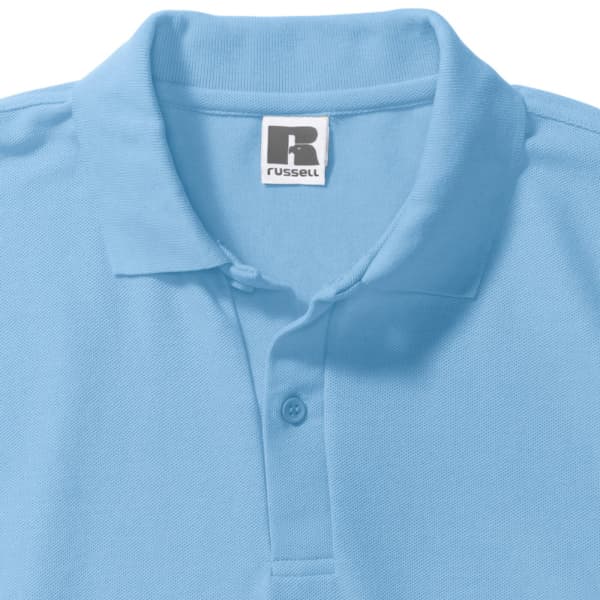 Russell Mens Classic Short Sleeve Polycotton Polo Shirt