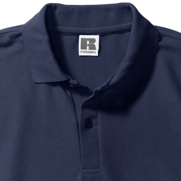 Russell Mens Classic Short Sleeve Polycotton Polo Shirt