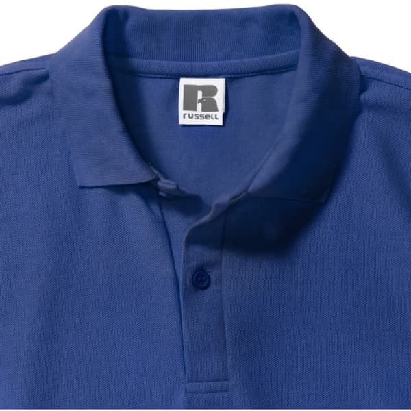 Russell Mens Classic Short Sleeve Polycotton Polo Shirt
