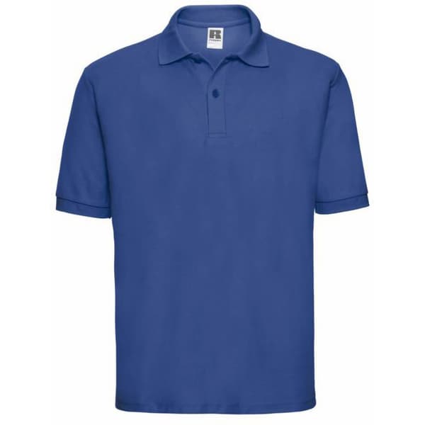 Russell Mens Classic Short Sleeve Polycotton Polo Shirt