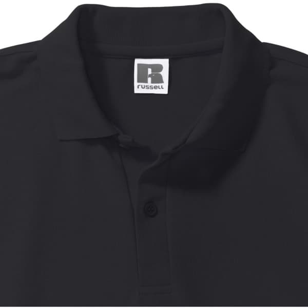 Russell Mens Classic Short Sleeve Polycotton Polo Shirt