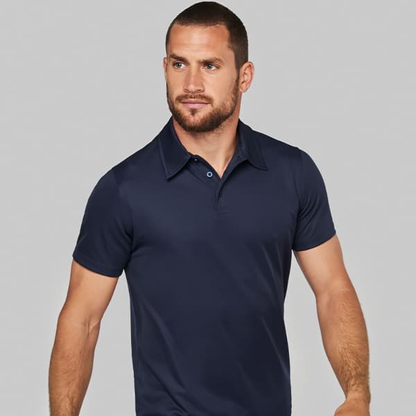 Kariban Proact Mens Short Sleeve Performance Polo Shirt