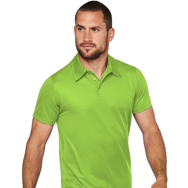 Kariban Proact Kortærmet performance poloshirt til mænd
