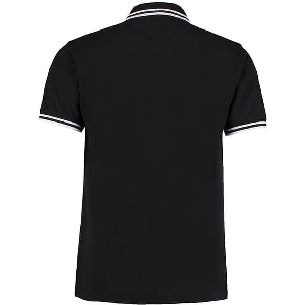 Kustom Kit Mens Tipped Piqué Short Sleeve Polo Shirt