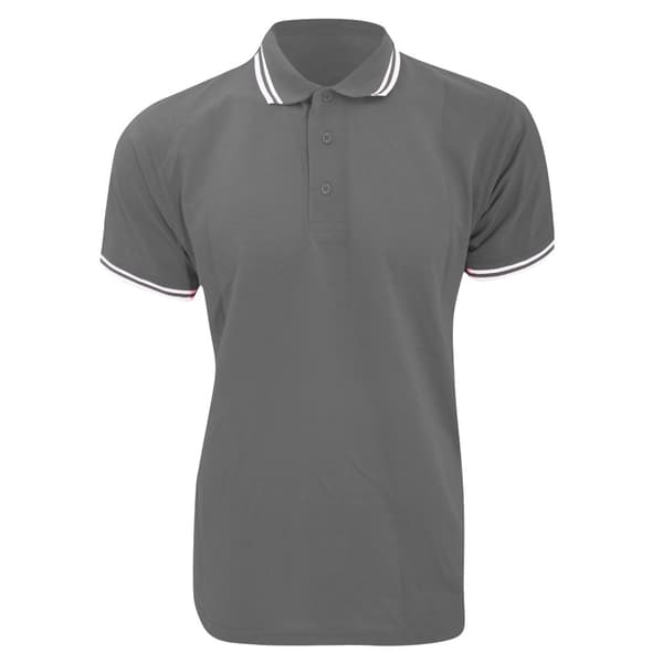 Kustom Kit Kortärmad polotröja med piqué med trikå för män