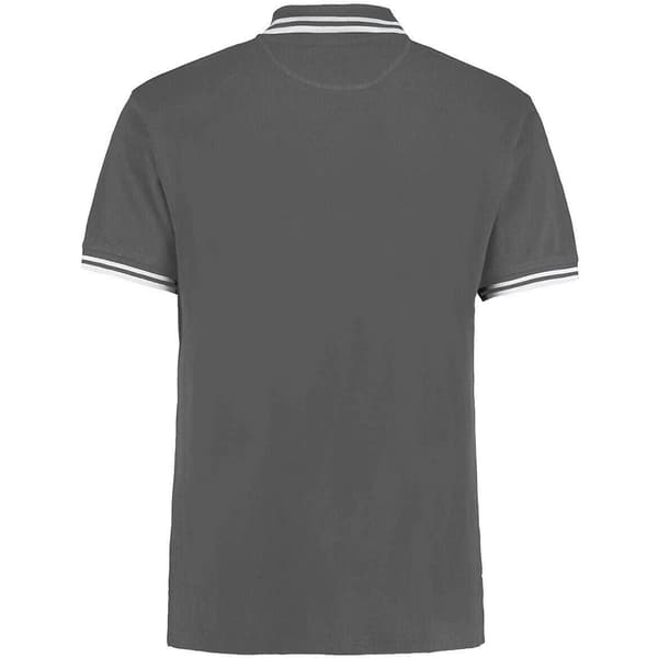 Kustom Kit Kortärmad polotröja med piqué med trikå för män