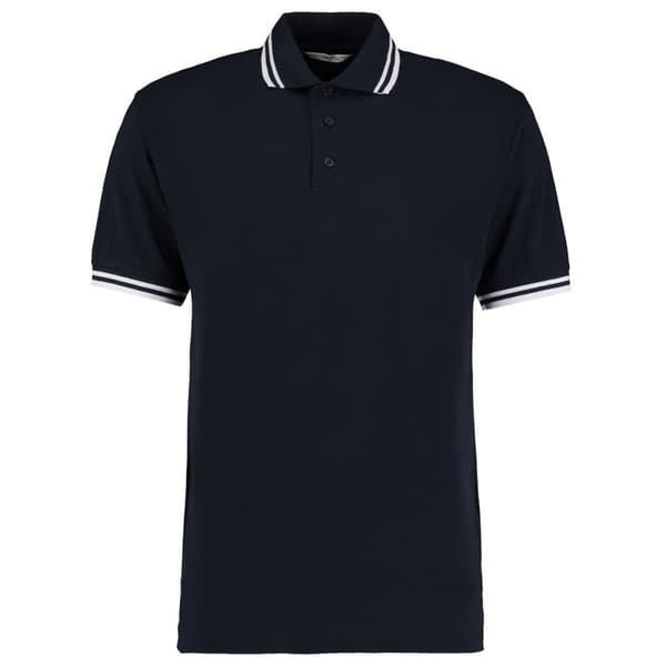 Kustom Kit Kortärmad polotröja med piqué med trikå för män