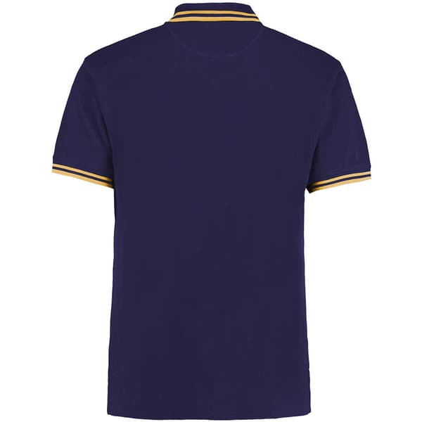 Kustom Kit Mens Tipped Piqué Short Sleeve Polo Shirt