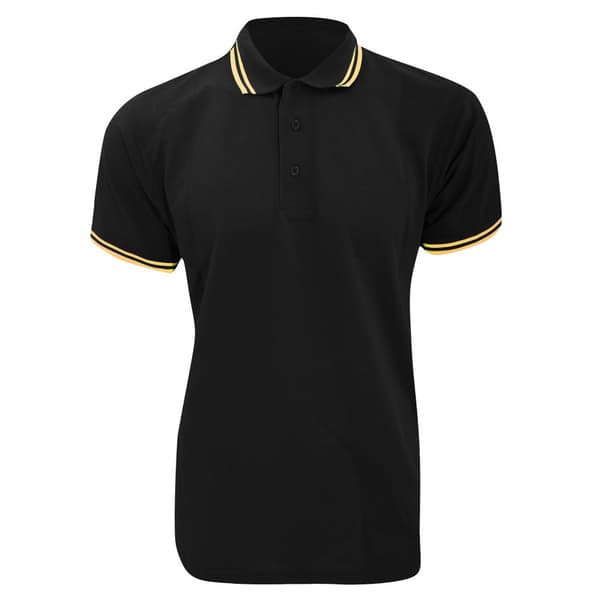 Kustom Kit Kortärmad polotröja med piqué med trikå för män