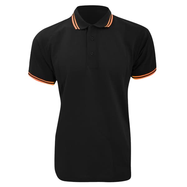 Kustom Kit Kortärmad polotröja med piqué med trikå för män
