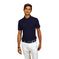 Miniatyrbillede 2 af 2: Asquith & Fox Super glat strikket poloshirt til mænd