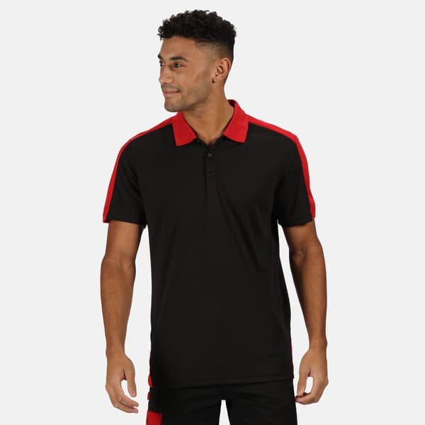 Regatta Polo shirt med kontrast i Coolweave för män