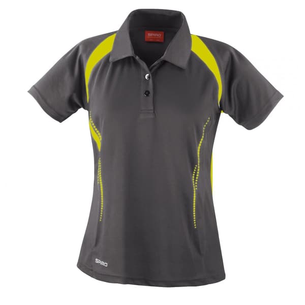 Spiro Womens/Ladies Sports Team Spirit Performance Polo Shirt