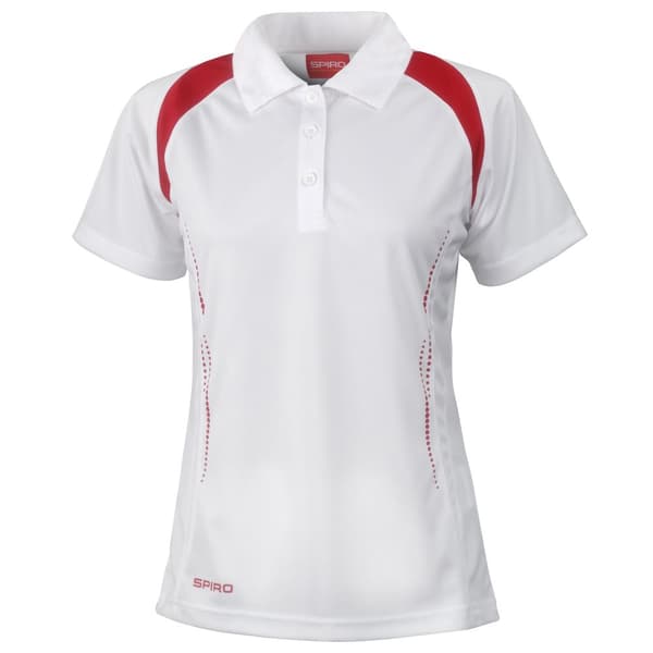 Spiro Womens/Ladies Sports Team Spirit Performance Polo Shirt