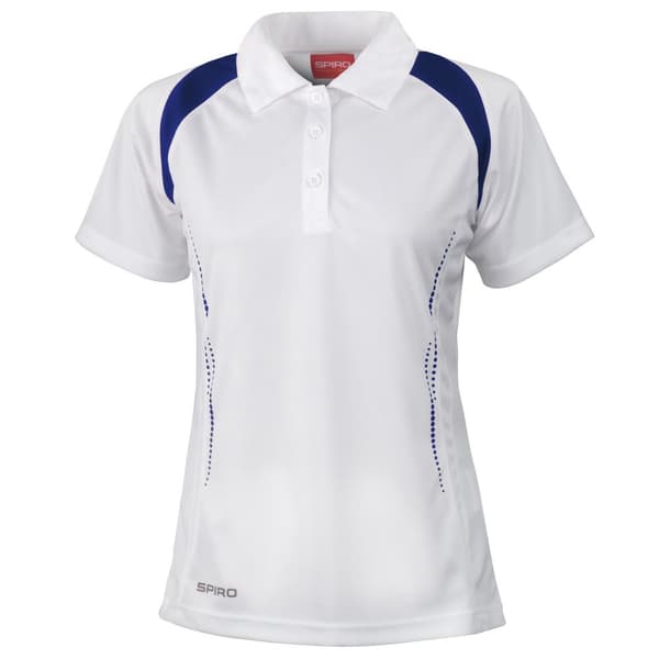 Spiro Womens/Ladies Sports Team Spirit Performance Polo Shirt