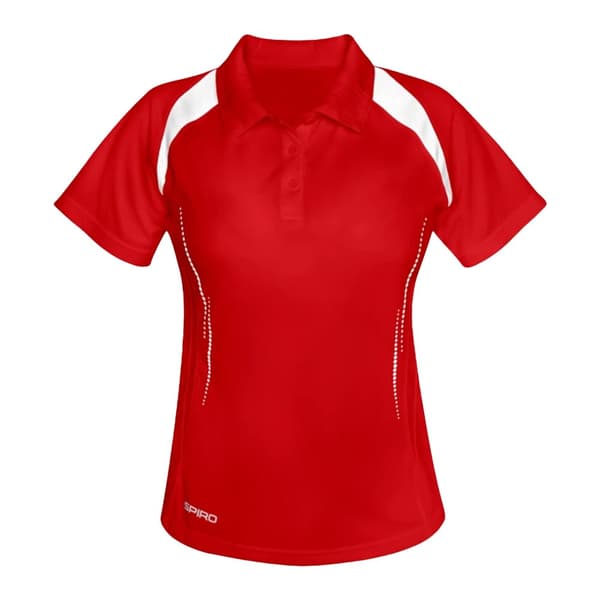 Spiro Womens/Ladies Sports Team Spirit Performance Polo Shirt
