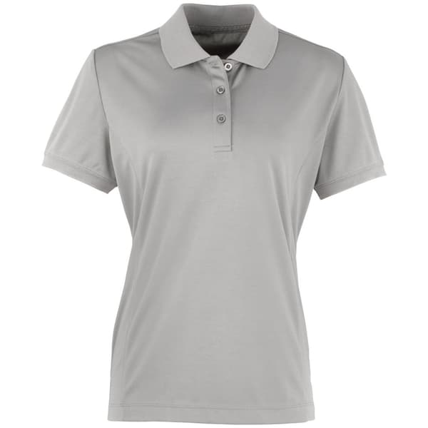 Premier Womens/Ladies Coolchecker Short Sleeve Pique Polo T-Shirt