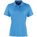 Miniatyrbillede 1 af 2: Premier Coolchecker kortærmet Pique Polo T-shirt med korte ærmer til kvinder/damer