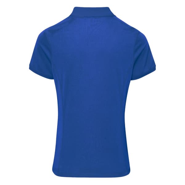 Premier Womens/Ladies Coolchecker Short Sleeve Pique Polo T-Shirt