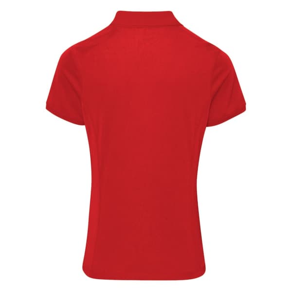 Premier Womens/Ladies Coolchecker Short Sleeve Pique Polo T-Shirt