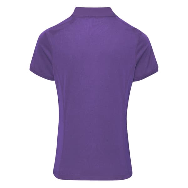 Premier Womens/Ladies Coolchecker Short Sleeve Pique Polo T-Shirt