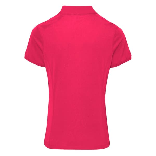 Premier Womens/Ladies Coolchecker Short Sleeve Pique Polo T-Shirt