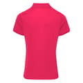 Miniatyrbilde 2 av 2: Premier Womens/Ladies Coolchecker Short Sleeve Pique Polo T-Shirt