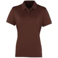 Miniatyrbillede 1 af 2: Premier Coolchecker kortærmet Pique Polo T-shirt med korte ærmer til kvinder/damer