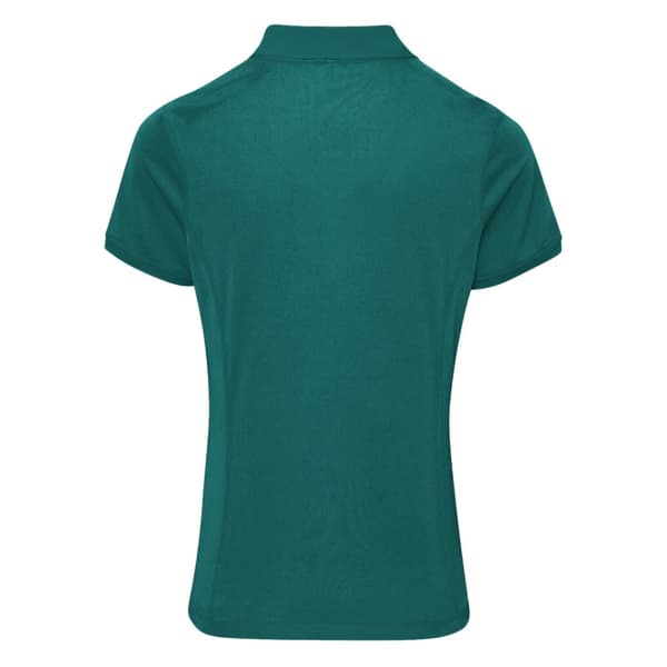 Premier Womens/Ladies Coolchecker Short Sleeve Pique Polo T-Shirt