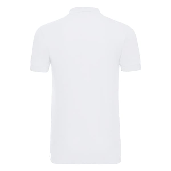 Russell Mens Stretch Short Sleeve Polo Shirt