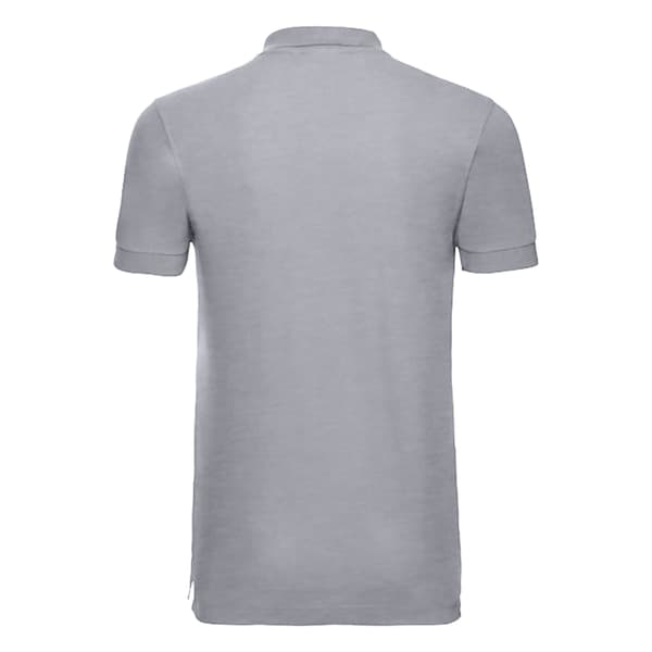 Russell Mens Stretch Short Sleeve Polo Shirt