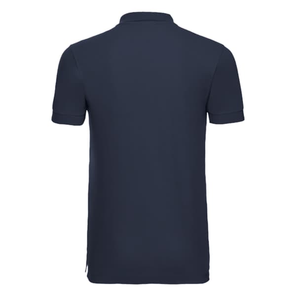 Russell Mens Stretch Short Sleeve Polo Shirt