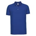 Miniatyrbilde 1 av 4: Russell Mens Stretch Short Sleeve Polo Shirt