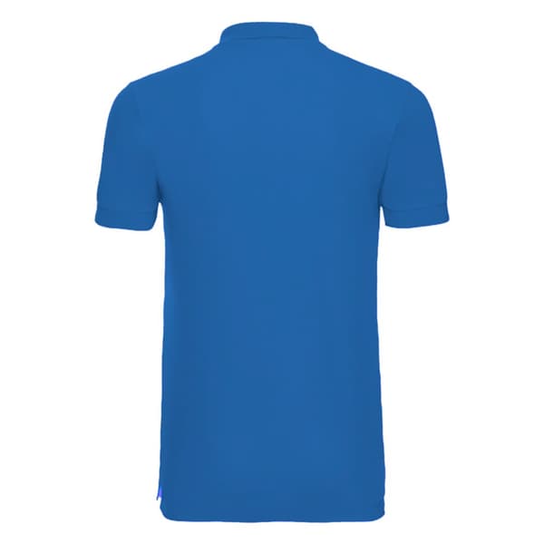 Russell Mens Stretch Short Sleeve Polo Shirt