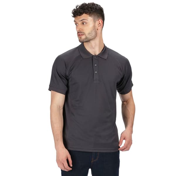 Regatta Professional Coolweave kortärmad polotröja för män